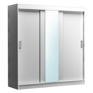 Dormitor Eva Verde Dressing cu oglinda 190 cm