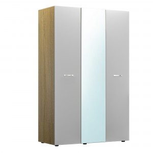 Sifonier Ehome 3 Usi Sonoma/Alb +Oglinda