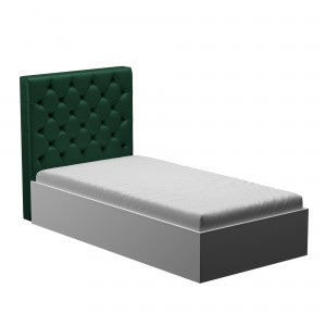 Pat tapitat Copii Moon verde