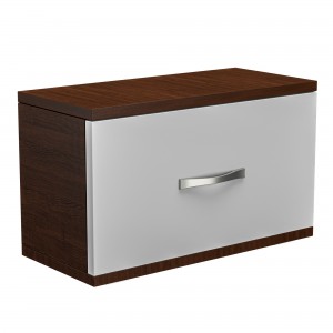 Set Dormitor Wenghe/alb 4 usi cu Comoda TV +Living Ehome