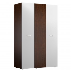 Set Dormitor Wenghe 3 usi cu Comoda Tv+Saltea  Ehome