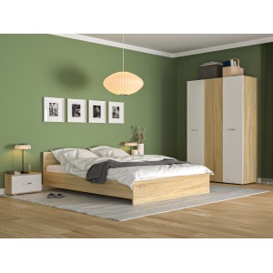 Set Dormitor Sonoma Ehome 3 usi+living+ saltea