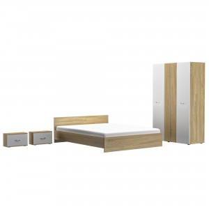 Set Dormitor Sonoma 3 usi +Living Ehome