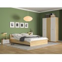 Dormitor Ehome Alb 3 usi