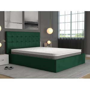 Topper Memory Foam 2 cm si spuma poliuretanica 4 cm