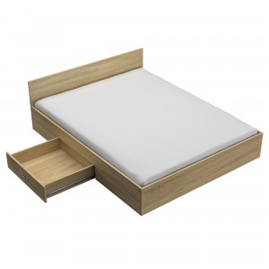 Pat Sonoma cu Sertar +Saltea Ehome