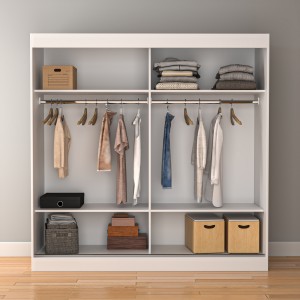 Dressing Home Color alb/wenghe 200 cm