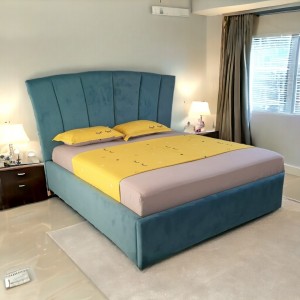 Oferta!Pat tapitat Eva+Saltea 160x200 cm