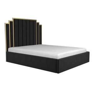 Pat tapitat Miran negru