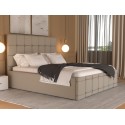 Oferta!Pat tapitat Regal Roz+ Saltea 160x200 cm